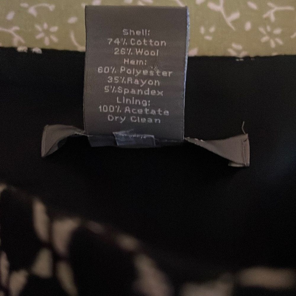 Ann Taylor Geometric Print Skirt - 6 - Picture 4 of 5